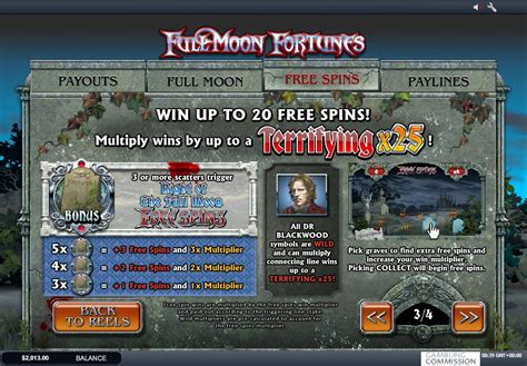 Full Moon Fortunes™ Slot Machine Game to Play Free .